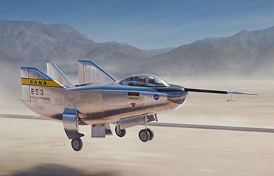 エイビス 1/72 米・ノースロップM2F3無翼実証機1970NASA(AMPブランド）【AVP72023】 プラモデル
