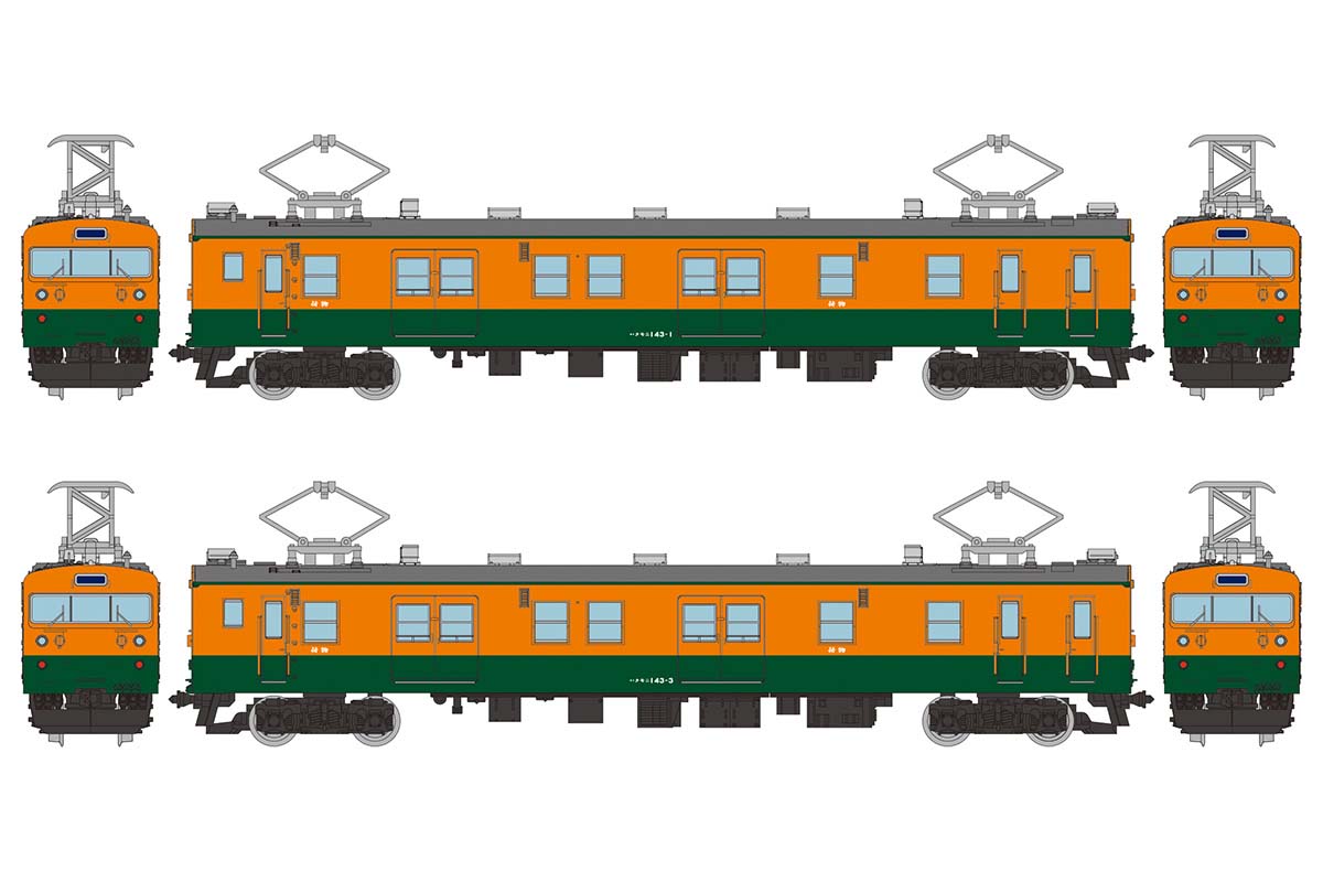 ［鉄道模型］トミーテック (N) 鉄道コレクション 国鉄クモニ143形 2両セット
