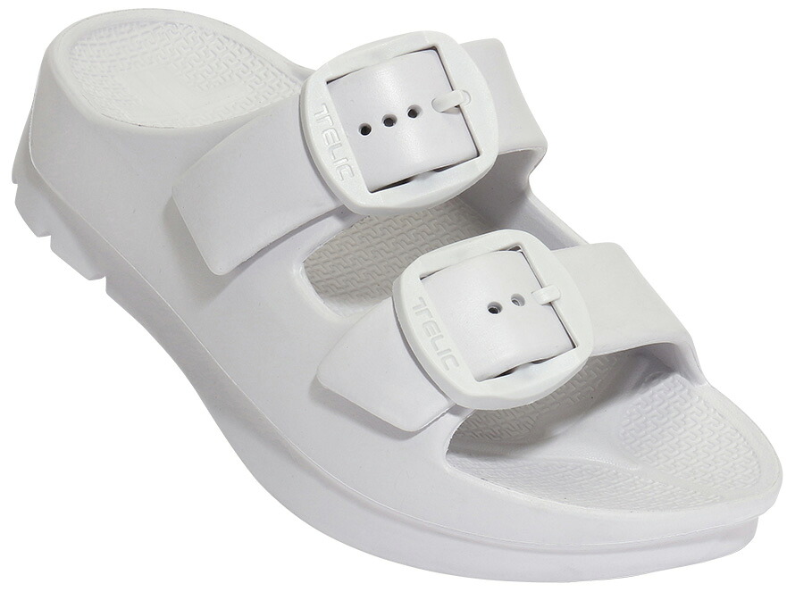 TELIC リカバリーサンダル（Ice Gray・サイズ：ML(25.5-26cm)) W-BUCKLE2-IG-ML