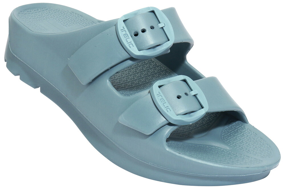 TELIC リカバリーサンダル（Pale Blue・サイズ：ML(25.5-26cm)) W-BUCKLE2-PB-ML