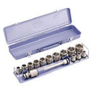 TONE インパクト用ソケットセット（メタルトレー付）　15pcs NV4132｜Joshin web 家電とPCの大型専門店