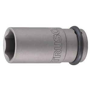 トラスコ中山 インパクト用ロングソケット（差込角25．4）対辺55mm T855AL