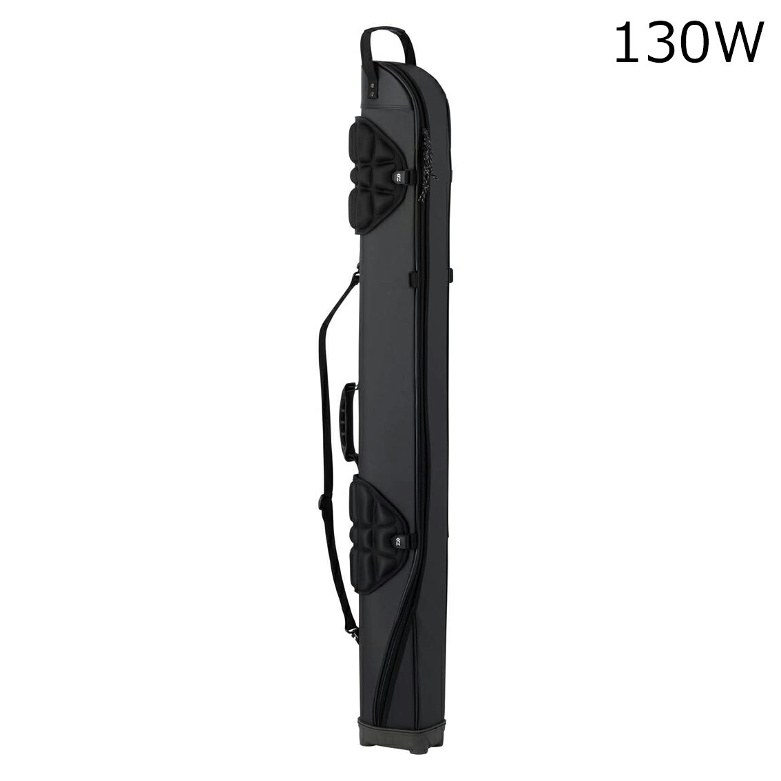 ダイワ ロックショアロッドケース 130W(A) 黒いこと ロックショアロッドケース130W(A) DAIWA 極点容れもの 挙げ句のはて大きさ130糎まで