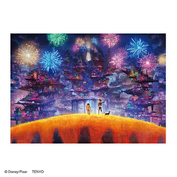 テンヨー キャンバス スタイル 死者の国(リメンバ・ミー) 300ピース【D-300-059】 ジグソーパズル 【Disneyzone】画像