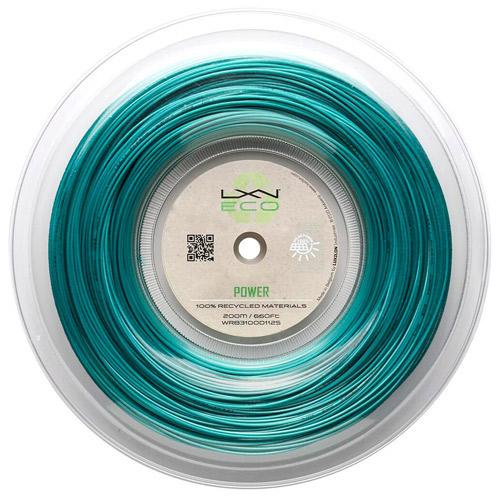 LUXILON（ルキシロン） 硬式テニス ストリング LUXILON ECO POWER 125 REEL（ティール・サイズ：1.25mm&times;200m） WIL-WR83100011｜Joshin web 家電とPCの大型専門店 18,576円