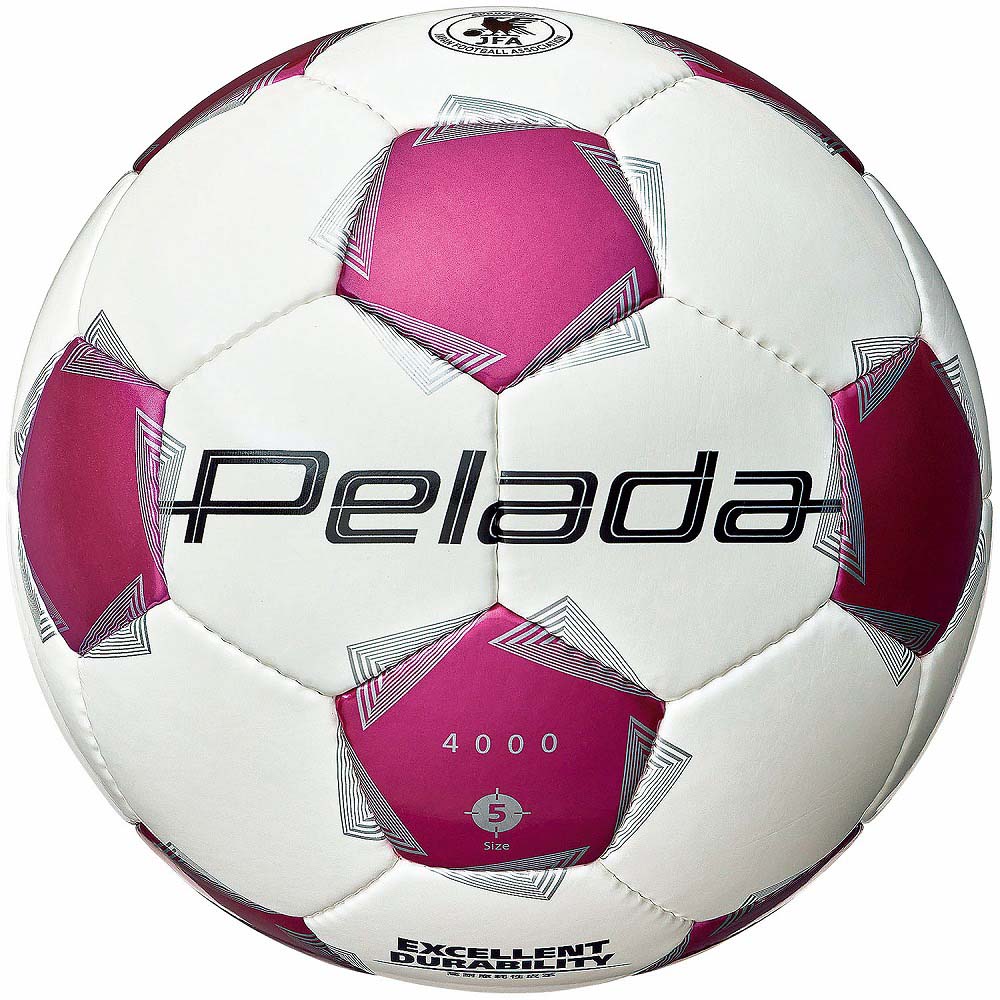 モルテン サッカーボール 5号球 ペレーダ4000（ホワイト×マジェンタピンク） F5K4000-WM molten