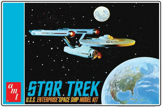 AMT 【再生産】1/650 スタートレック TOS 宇宙大作戦 NCC-1701　USS エンタープライズ【AMT1296】 プラモデル