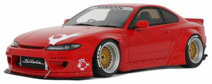 OttOmobile 1/18 ロケットバニー 日産 シルビア S15 2014(レッド)【OTM1115】 ミニカー