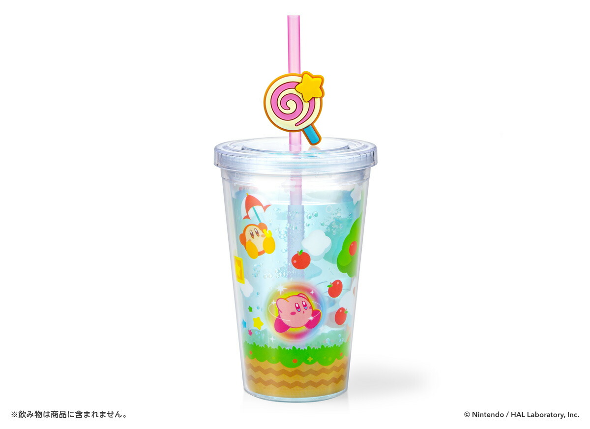 任天堂 星のカービィ　ストロータンブラー（むてきキャンディー） [NSL-0156]画像