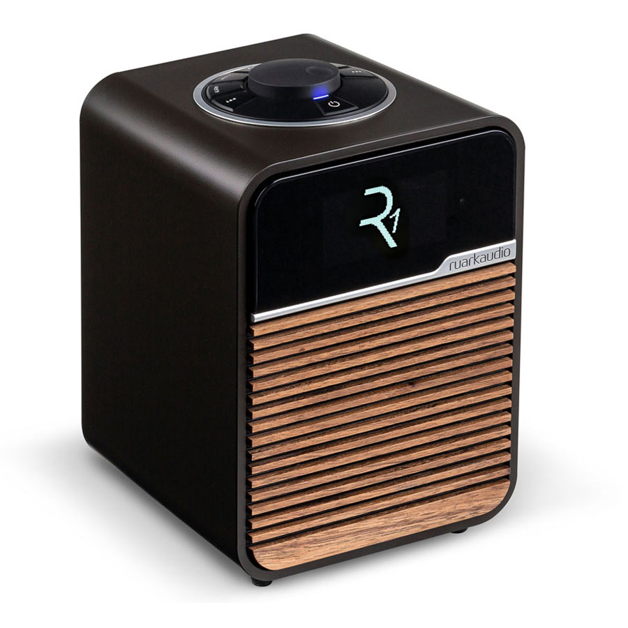 ルアークオーディオ FMラジオ受信機・Bluetooth金棒引き(エスプレッソ)【FM専用】 ruarkaudio R1mk4 Espresso R1D-ESP