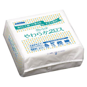 日本製紙クレシア やわらかクロス　（1ケース 200枚&times;72BOX） 65200｜Joshin web 家電とPCの大型専門店