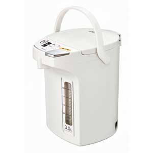 ピーコック 電動給湯ポット（カルキとばし）　3.0L　ホワイト WMJ-30-W Peacock [WMJ30W]