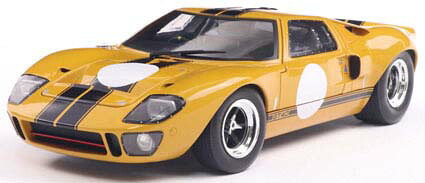 ソリド 1/18 フォード GT40 Mk.1 1968(イエロー)【S1803011】 ミニカー