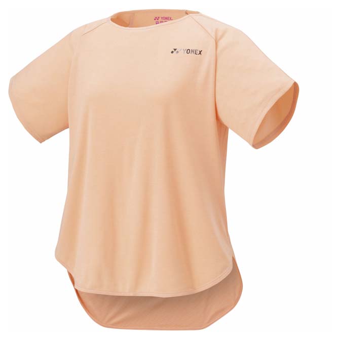 ヨネックス レディース ドライTシャツ（ベージュピンク・サイズ：O） YO-16812-589-O YONEX