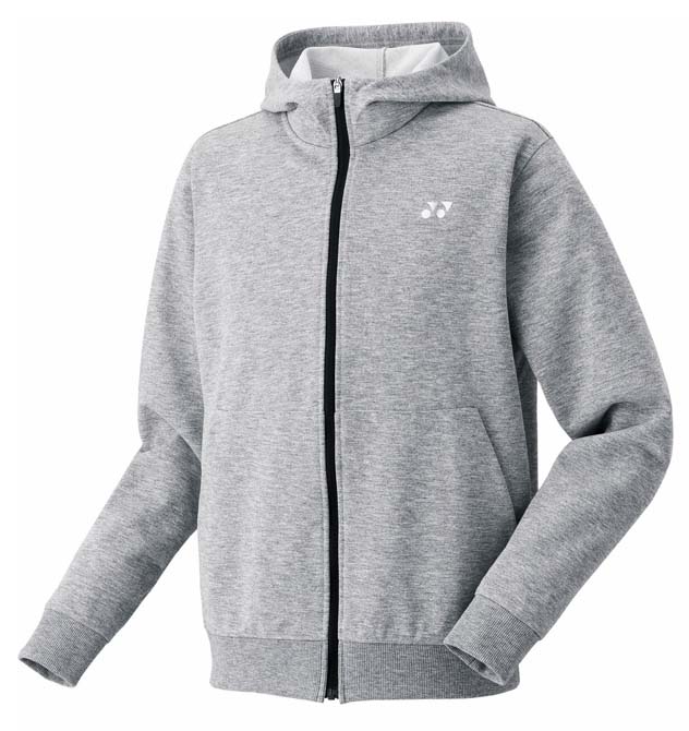 ヨネックス ユニセックス スウェットパーカー（グレー・サイズ：S） YO-50181-010-S YONEX｜Joshin web 家電とPCの大型専門店