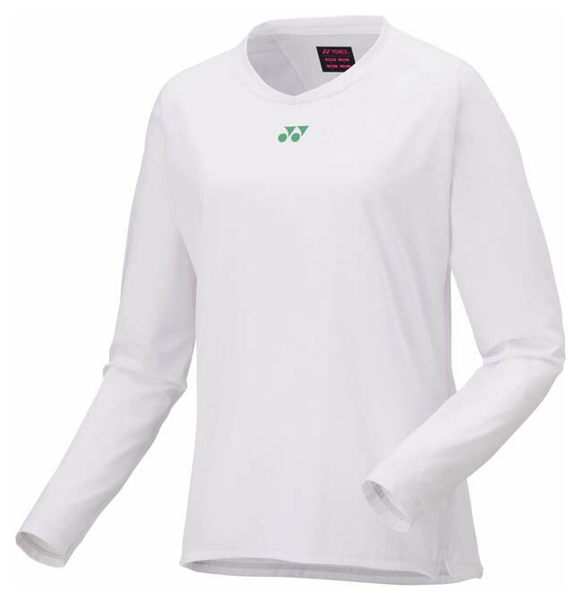 ヨネックス レディース 取り組みプルオーバー（ロング捩り）（白いこと・大きさ：L） YO-20840-011-L YONEX