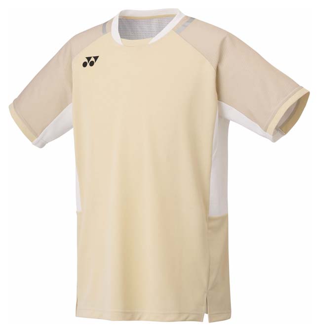 ヨネックス メンズ ゲームシャツ（アイスベージュ・サイズ：L） YO-10633-456-L YONEX