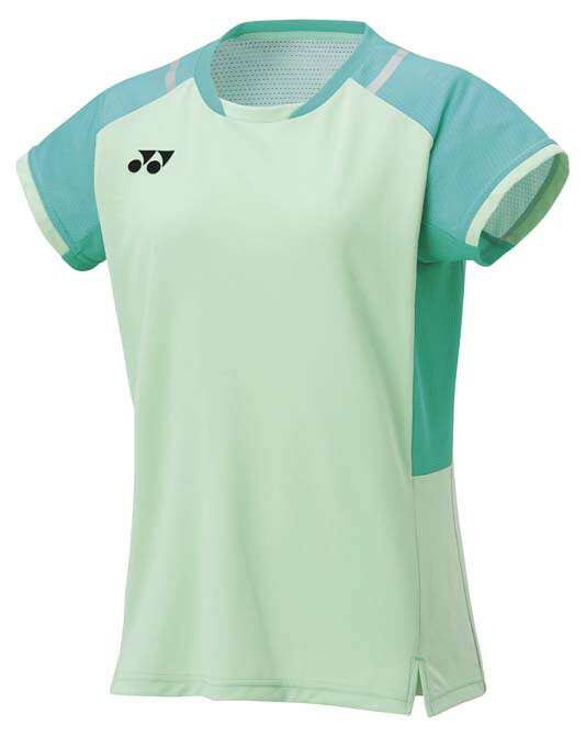 ヨネックス レディース ゲームシャツ（ペパーミント・サイズ：O） YO-20845-190-O YONEX｜Joshin web 家電とPCの大型専門店