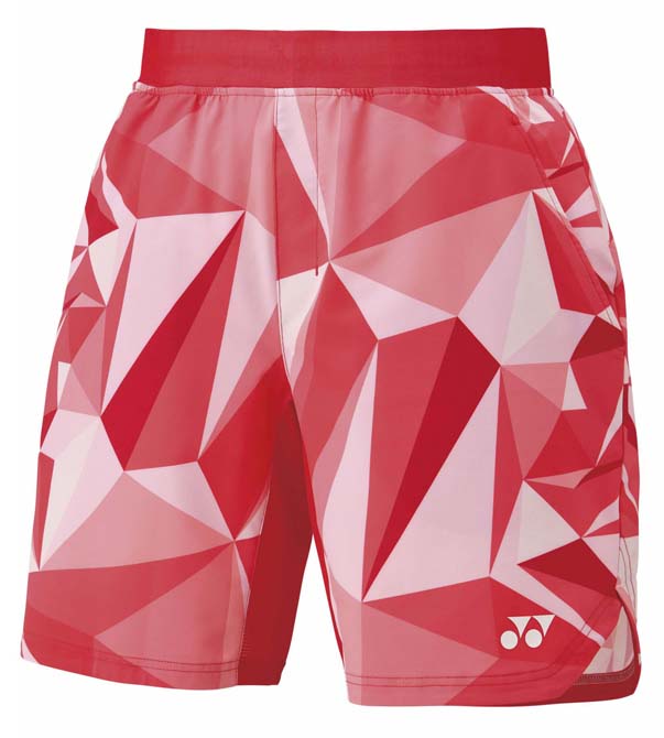 ヨネックス ユニセックス ハーフパンツ（タンゴレッド・サイズ：M） YO-15195-587-M YONEX