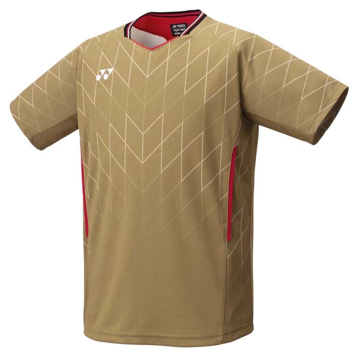 ヨネックス メンズ ゲームシャツ（フィットスタイル）（ゴールド・サイズ：L） YO-10698-016-L YONEX｜Joshin web 家電とPCの大型専門店