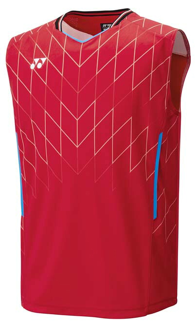 ヨネックス メンズ ゲームシャツ（ノースリーブ）（ジャパンレッド・サイズ：L） YO-10699-364-L YONEX｜Joshin web 家電とPCの大型専門店