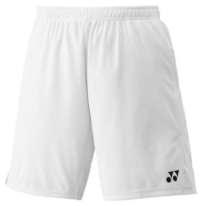 ヨネックス メンズ ニットハーフパンツ（ホワイト・サイズ：L） YO-15231-011-L YONEX