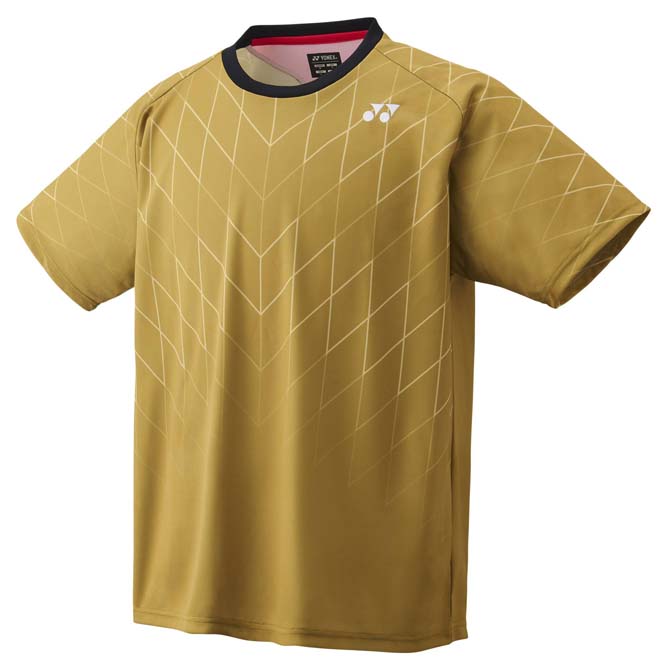 ヨネックス ユニセックス ドライTシャツ（ゴールド・サイズ：M） YO-16830-016-M YONEX