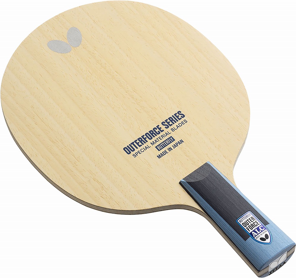 夢見鳥 ピンポン櫂 中国式書き込み アウターフォース ALC（CS） BUT-24250 BUTTERFLY ペンホルダーラケット