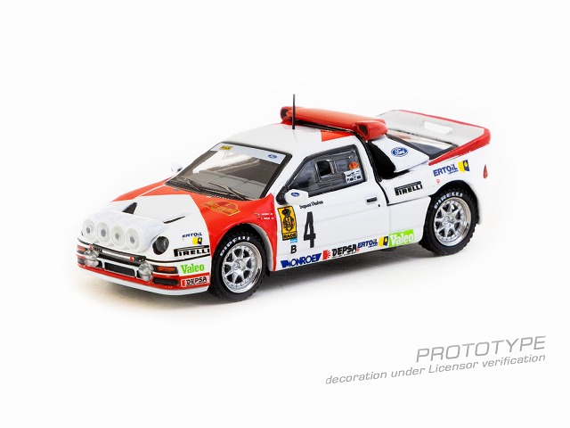 ターマックワークス 1/64 Ford RS200 Rallye Catalunya 1986【T64P-001-86RC04】 ミニカー