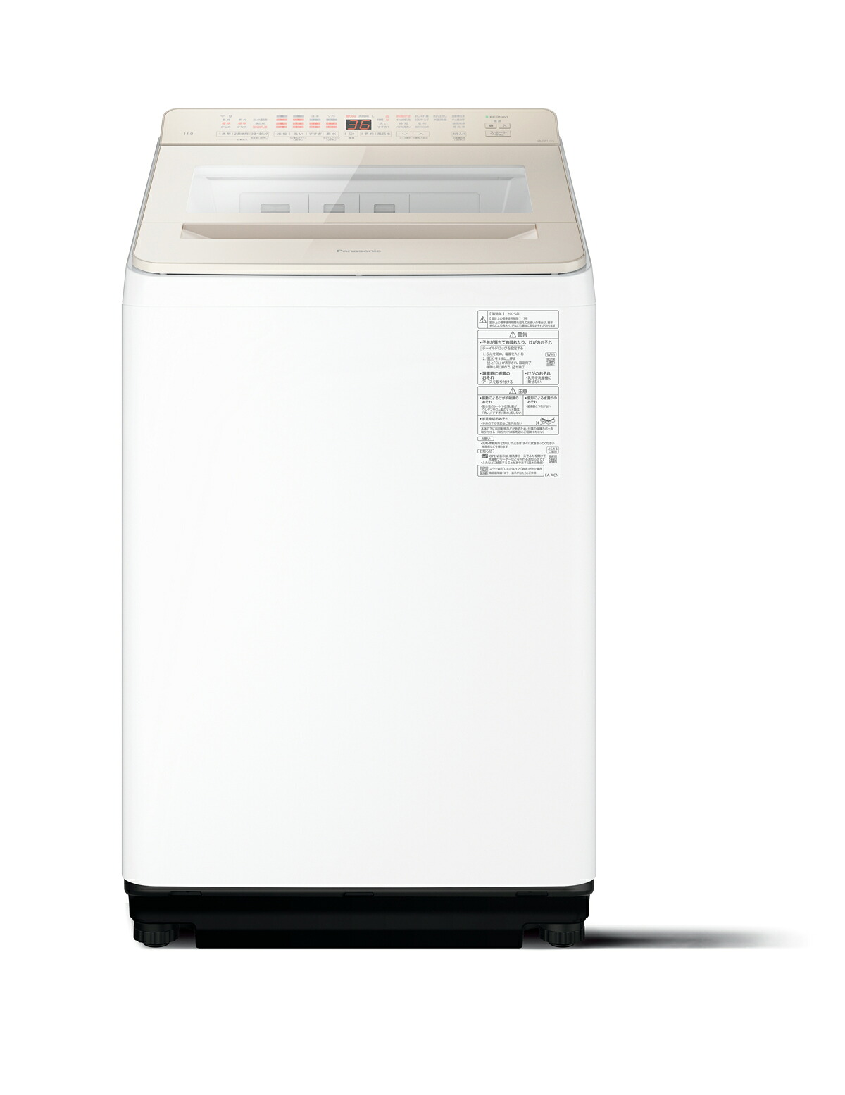 （標準設置料込_Aｴﾘｱのみ）パナソニック 11.0kg 全自動洗濯機　シャンパン NA-FA11K5-N Panasonic FAシリーズ [NAFA11K5N]