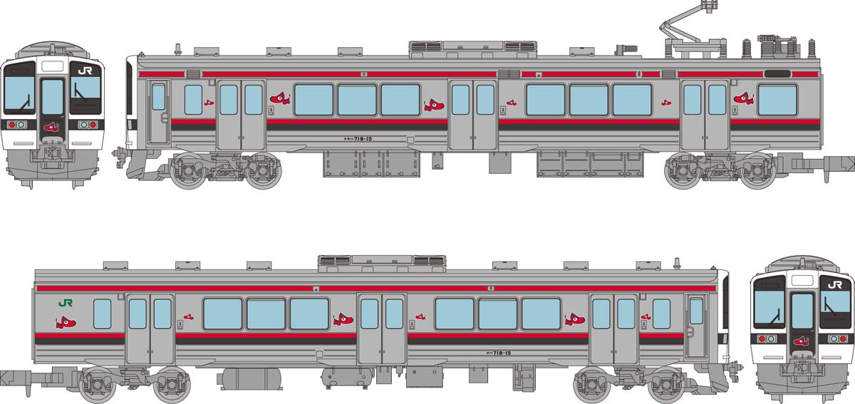 ［鉄道模型］トミーテック (N) 鉄道コレクション JR719系0番代（磐越西線） 2両セットB