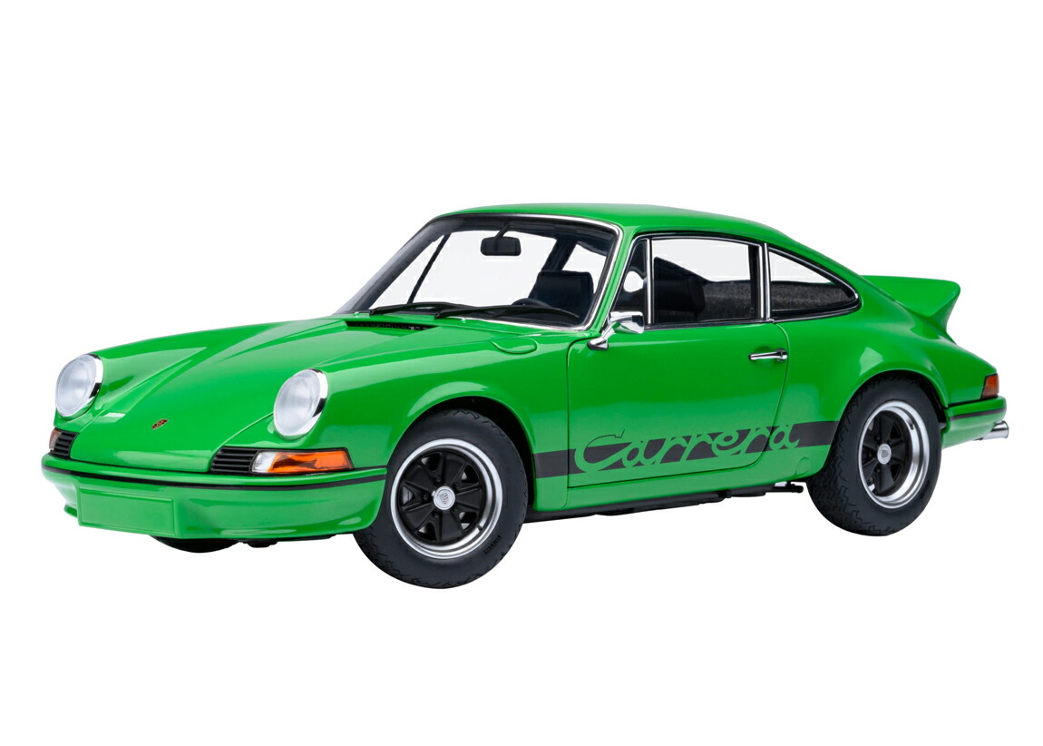 オートアート 1/18 ポルシェ 911 カレラ 2.7 RS （バイパー グリーン/ブラック・ストライプ）【78034】 ミニカー