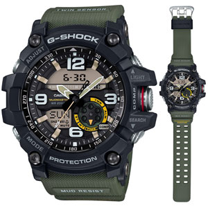 カシオ 【国内正規品】G-SHOCK（ジーショック）　MASTER OF G　MUDMASTER クオーツ　メンズタイプ GG-1000-1A3JF [GG10001A3JF]【返品種別A】