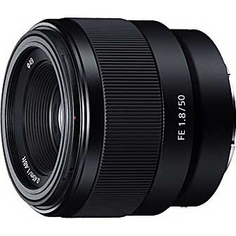ソニー FE 50mm F1.8 SEL50F18F ※Eマウント用レンズ（フルサイズミラーレス対応）