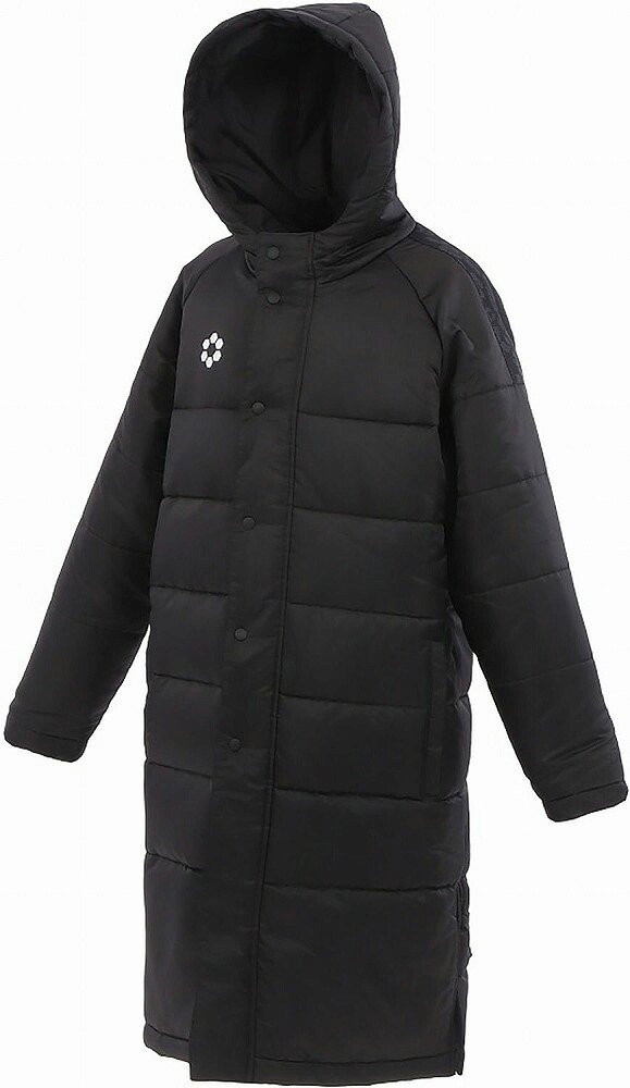 sfida（スフィーダ） BP パデッドロングコート LINE JR（ブラック・サイズ：160） SA24854JR-BLK-160