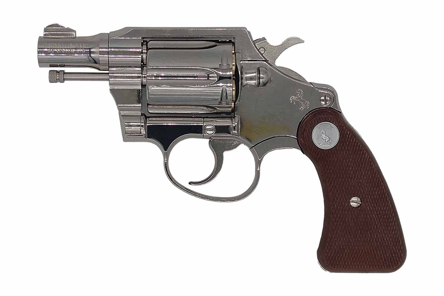 タナカワークス Colt Detective Special 2inch R-model Nickel Finish モデルガン