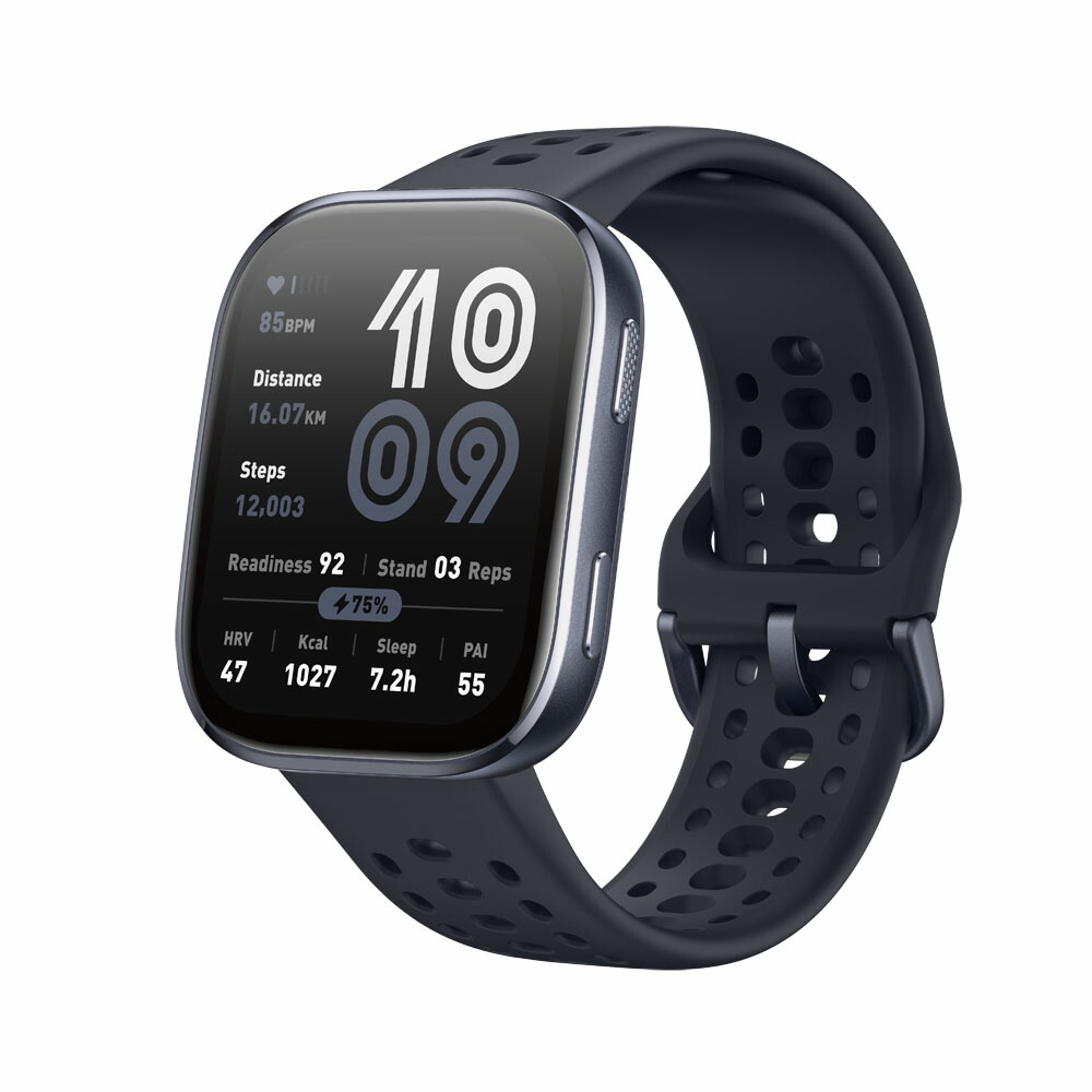 Amazfit（アマズフィット） Amazfit Bip 6 黒いこと スマートウォッチ  SP170074-C01 [SP170074C01]【返品カテゴリー化A】