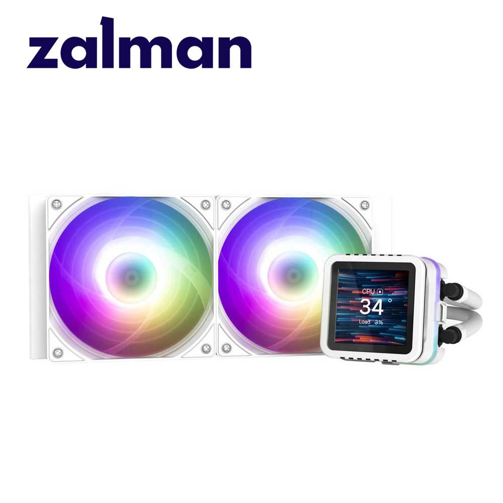 ZALMAN｜ザルマン 水冷一体型中央処理装置空調設備 ALPHA2 DS A24 White（白いこと）  ALPHA2DSA24WHITE