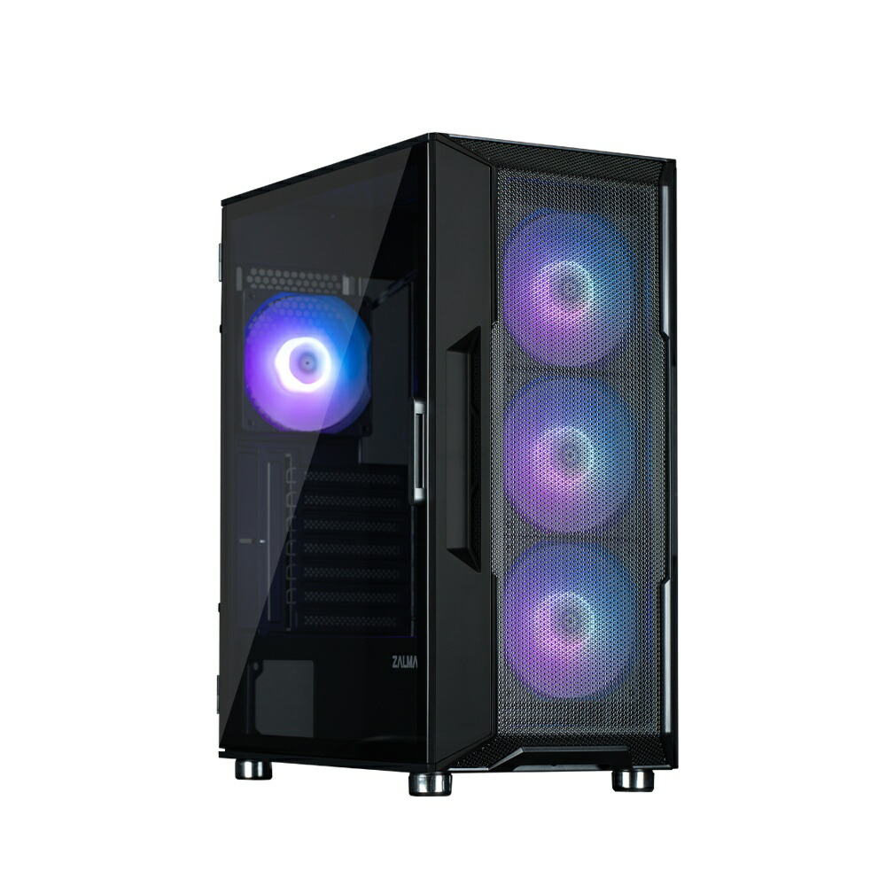 ZALMAN｜ザルマン ATX、Micro-ATX、Mini-ITX対応 ミドルタワー PCケース i3 NEO ARGB Black（ブラック） I3NEOARGBBLACK画像