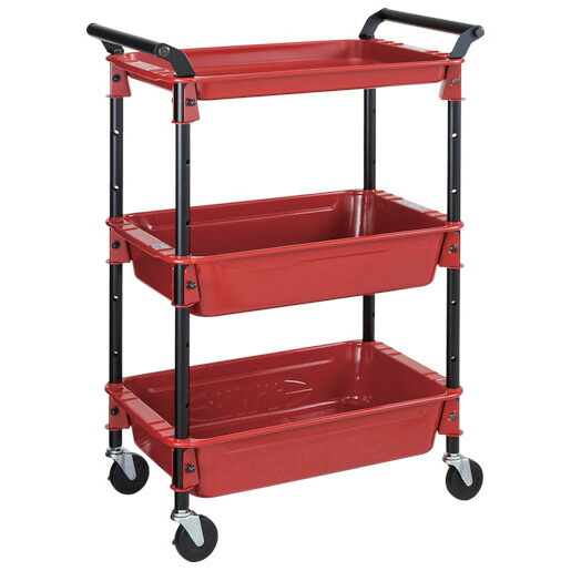 トラスコ中山 ツールワゴンロイヤル 586&times;320&times;833 深2浅1[他商品と同時購入不可]メーカー直送品(沖縄県・離島お届け対象外) TWR-4 TRUSCO｜Joshin web 家電とPCの大型専門店