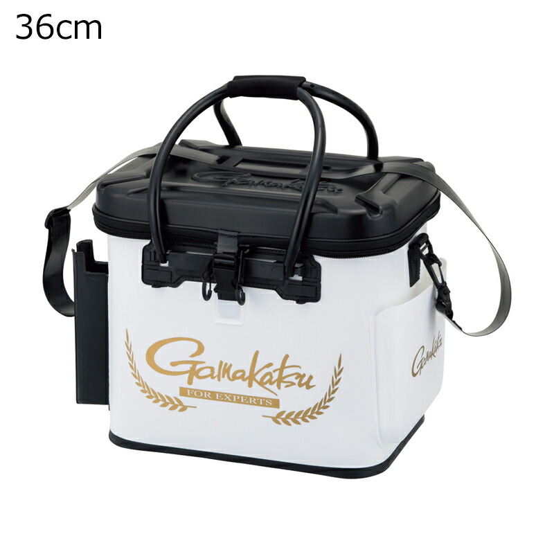 がまかつ タックルバッカン E.V.A 36cm(ホワイト) タックルバッカンE.V.A36cm(ホワイト) Gamakatsu 磯バッグ