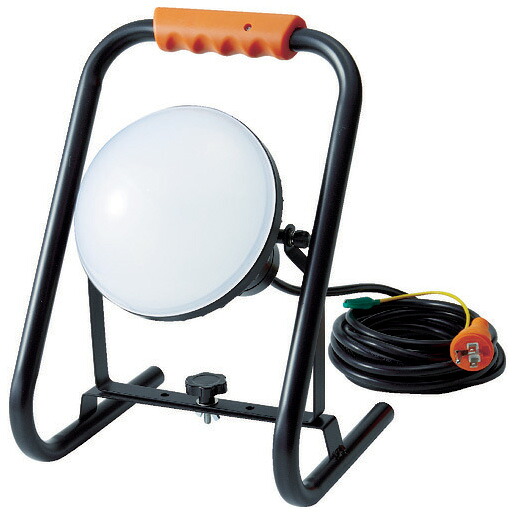 トラスコ中山 LED投光照明器 DELKURO 照明ランプ印字機 50W 10m 地びた付 2芯3芯両用印字機 RTLE-510EP-S TRUSCO