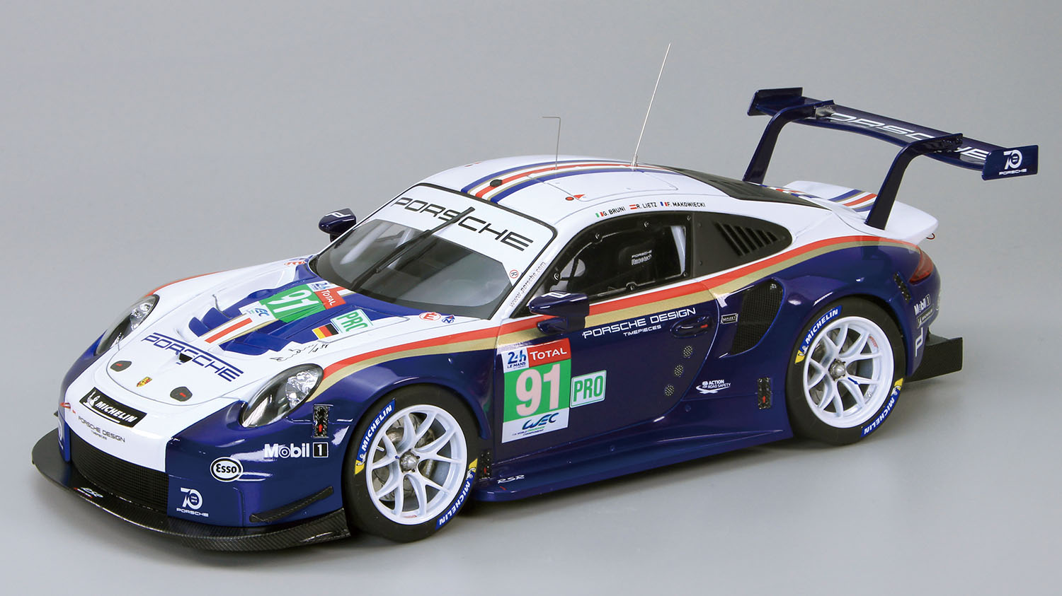 NuNu 1/24 ポルシェ 911 (タイプ991) RSR 2018 ル・マン 24時間レース カーナンバー91【PN24049】 プラモデル