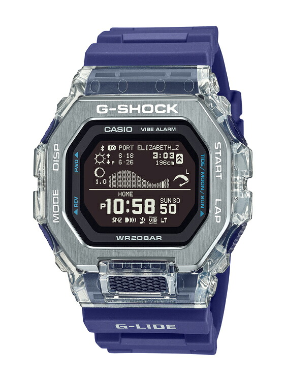カシオ 【国内正規品】G-SHOCK（ジーショック）　G-LIDE クオーツ　メンズタイプ GBX-100S-2JF [GBX100S2JF]【返品種別A】