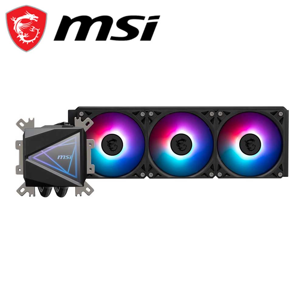 MSI｜エムエスアイ 水冷一体型CPUクーラー MAG CORELIQUID I360（ブラック、360mm） MAGCORELIQUIDI360