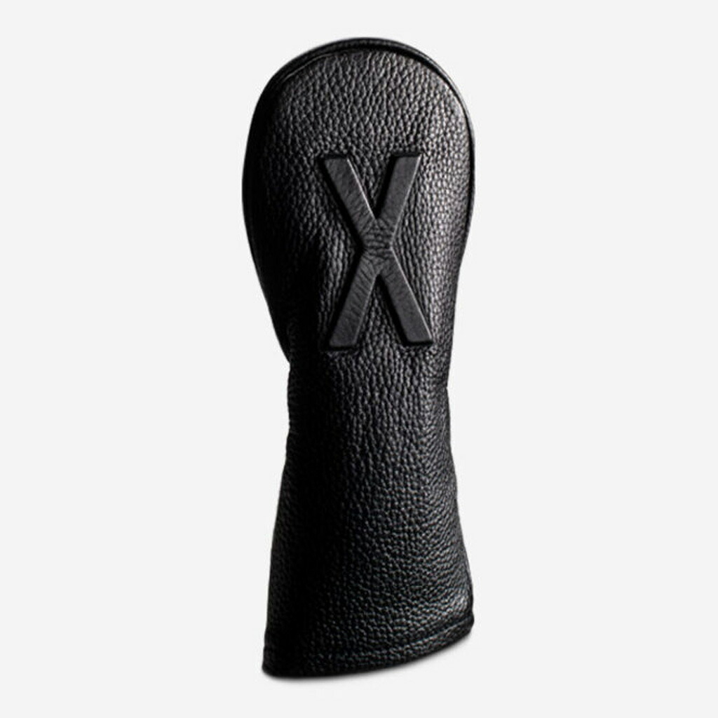ベゼル LUX ユーティリティー用ヘッドカバー(#X・ブラック) HC1123-PBLBK-UTX VESSEL GOLF ゴルフ