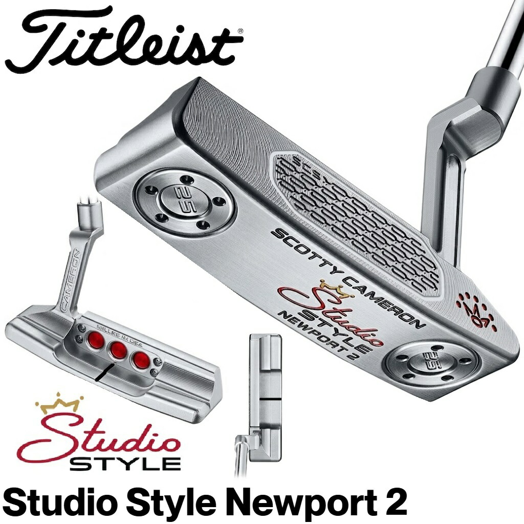 タイトリスト スコッティ・キャメロン 作業場表現スタイル Newport 2 パター(35in) 753RC35J Titleist ゴルフ ゴルフ野球クラブ クラブ-パター-メンズクラブ