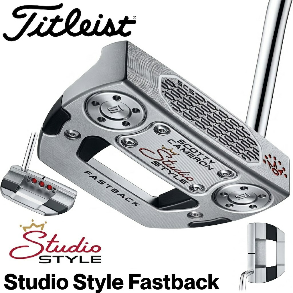 タイトリスト スコッティ・キャメロン 制作室表現スタイル Fastback パター(35in) 753RF35J Titleist ゴルフ ゴルフ野球クラブ
