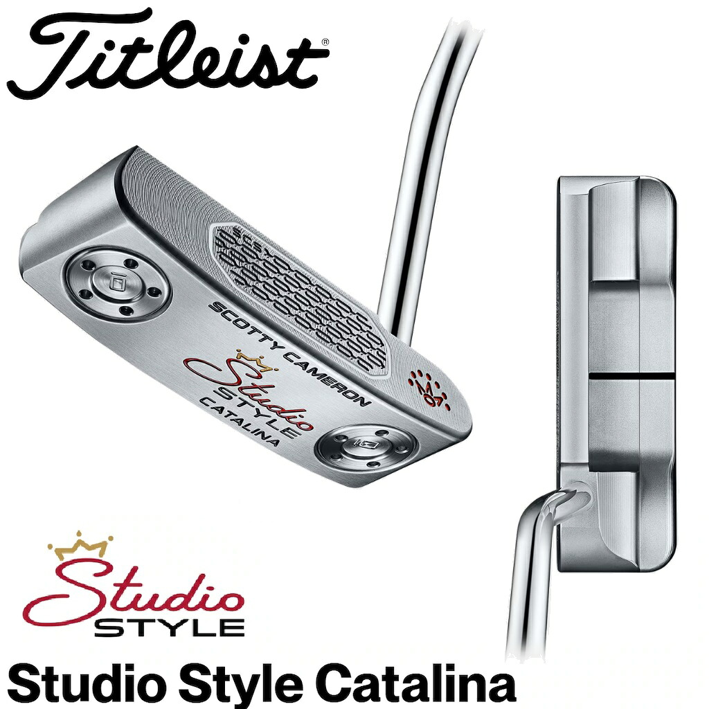 タイトリスト スコッティ・キャメロン 制作室表現スタイル Catalina パター(33in) 753RH33J Titleist ゴルフ ゴルフ野球クラブ