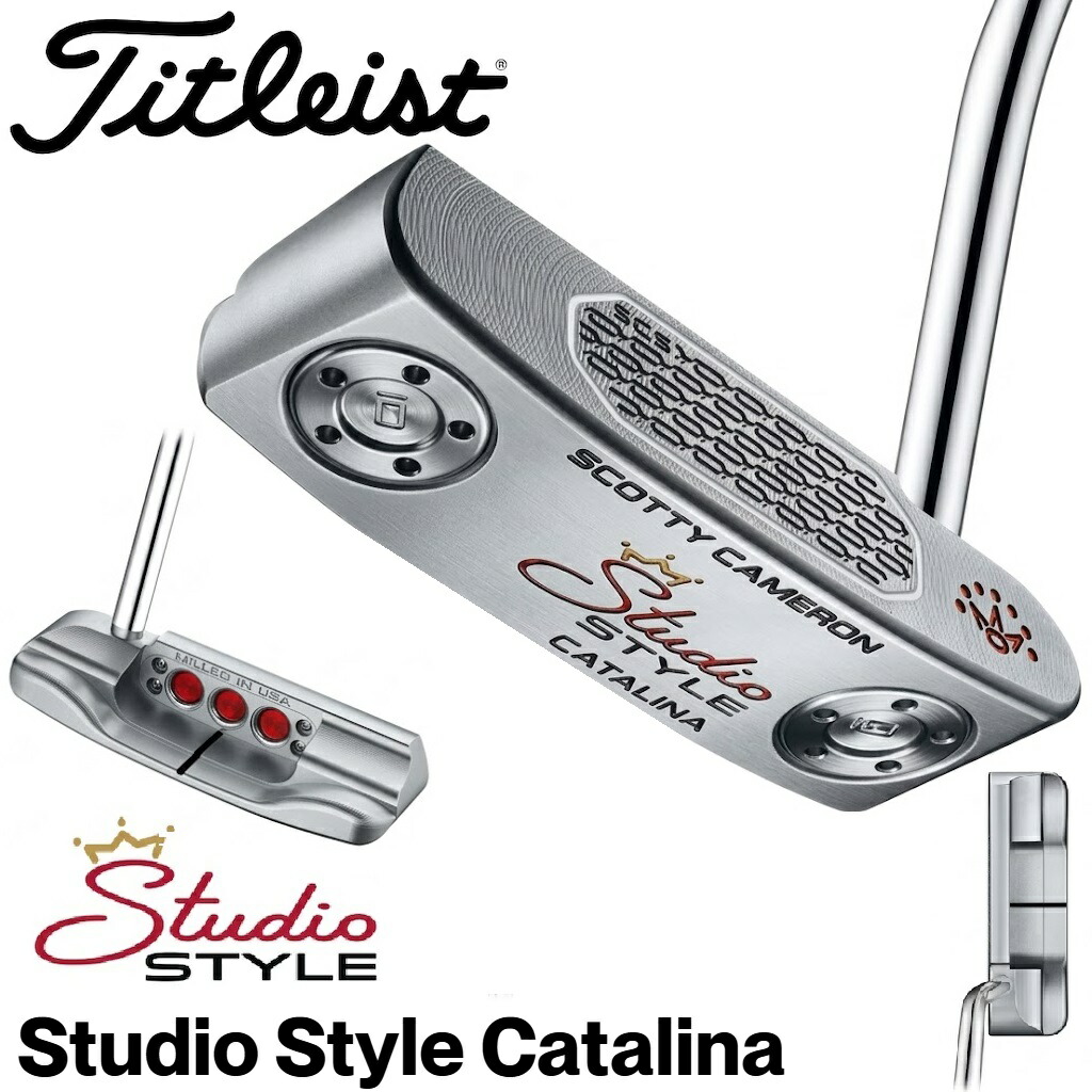 タイトリスト スコッティ・キャメロン 制作室表現スタイル Catalina パター(35in) 753RH35J Titleist ゴルフ ゴルフ野球クラブ